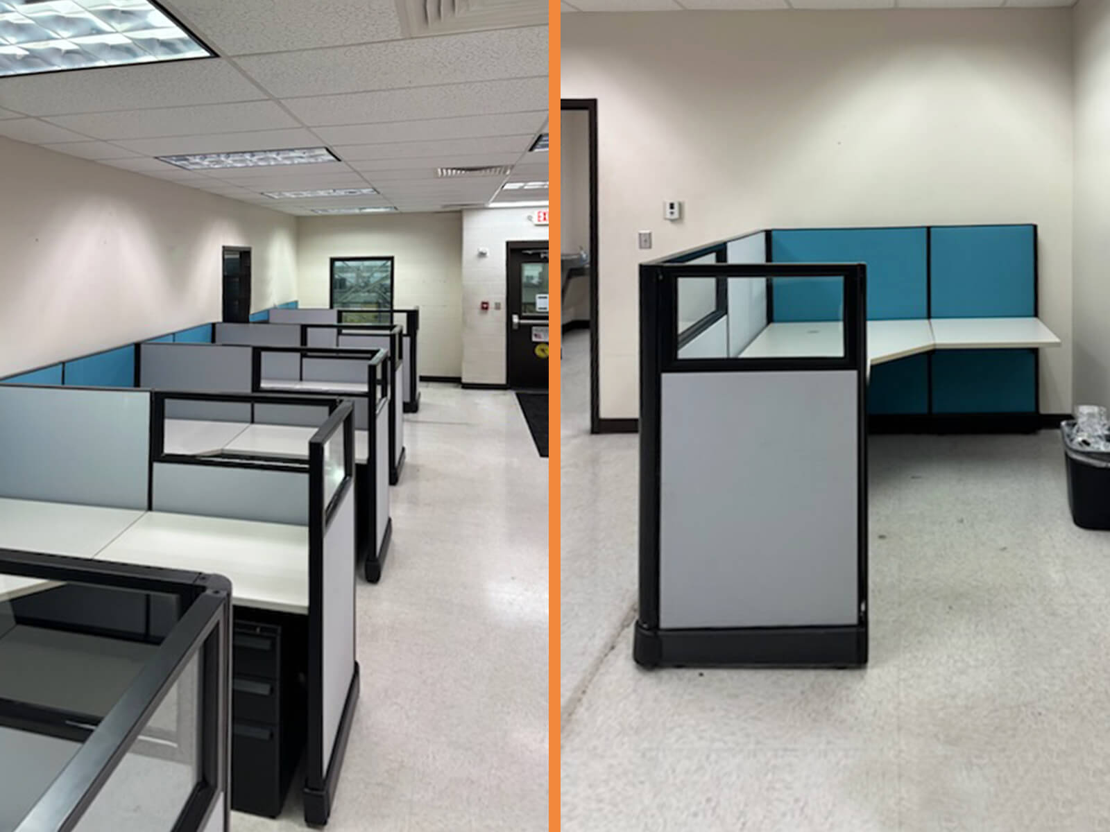 Used office cubicles 522 1 1